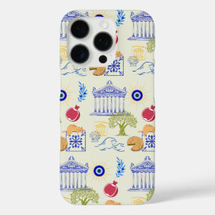 Funda iPhone 16 Pro Minimalismo de Vacaciones en Grecia