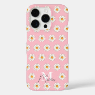 Funda iPhone 16 Pro Moda y estilo floral de margarita -