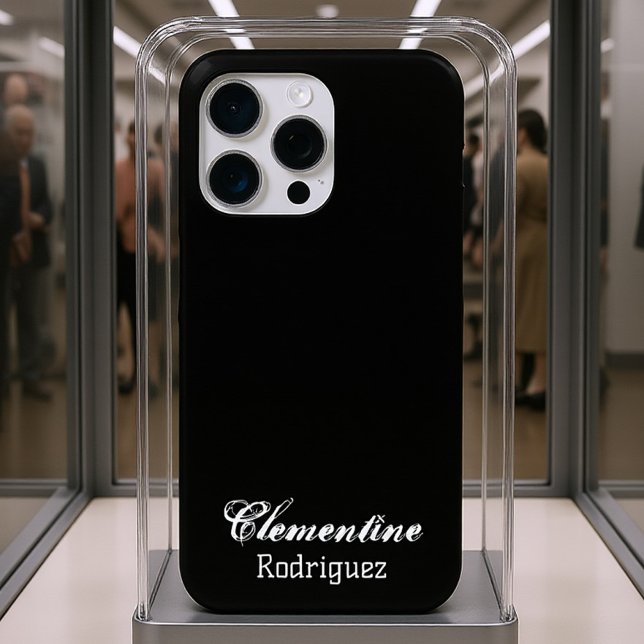 Funda iPhone 16 Pro Modelos Personalizados Su Nombre 11-15 Para (Subido por el creador)