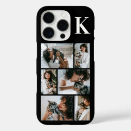 Funda iPhone 16 Pro Moderno Negro Foto 6 Mascotas