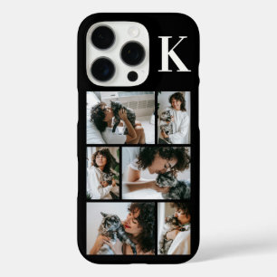 Funda iPhone 16 Pro Moderno Negro Foto 6 Mascotas