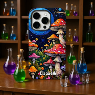 Funda iPhone 16 Pro Moonlit Mushroom Grove