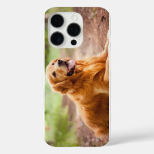 Funda iPhone 16 Pro Mug Golden Retriever Love - Mascota lindo regalo p