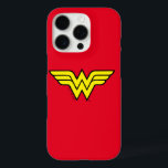 Funda iPhone 16 Pro Mujer Maravilla | Logotipo clásico<br><div class="desc">Wonder Woman -DC Originals | El logotipo clásico de la Mujer Maravilla doble amarillo "W" y negro</div>