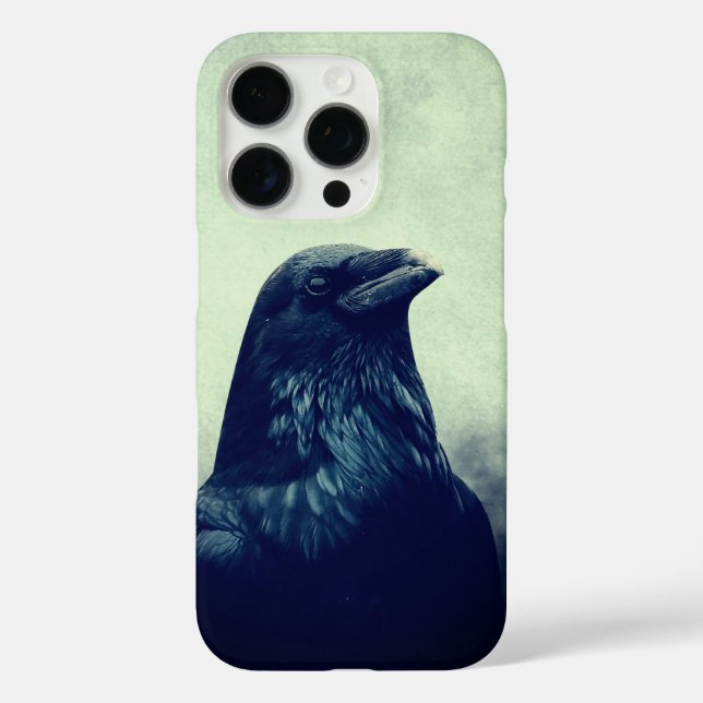 Funda iPhone 16 Pro Mystic Raven Aesthetic Graphic iPhone 16 Pro Case (Reverso )