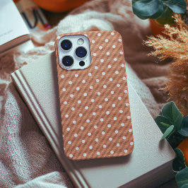 Funda iPhone 16 Pro Naranja Dotty Delight