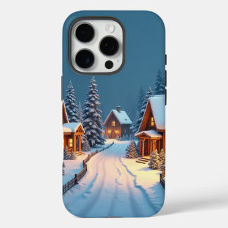 Funda iPhone 16 Pro Navidades Eve Village