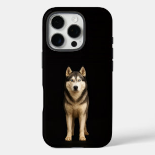 Funda iPhone 16 Pro Negro 4 Luxe iPhone 16 Pro, Husky Elite Helado