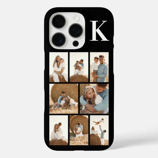 Funda iPhone 16 Pro Negro Foto 8 Moderno (Reverso )