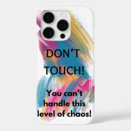 Funda iPhone 16 Pro No toques