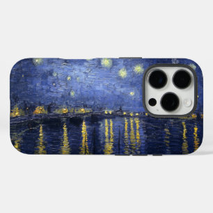 Funda iPhone 16 Pro Noche estrellada sobre el Ródano