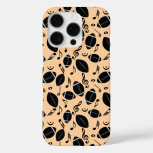 Funda iPhone 16 Pro Notas musicales Fútbol