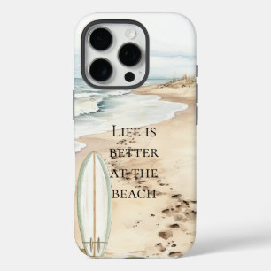 Funda iPhone 16 Pro Ocean Beach Surfboard