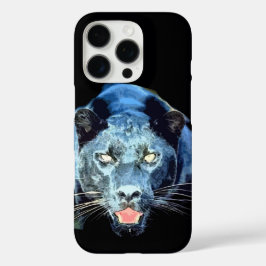 Funda iPhone 16 Pro Ojos jaguares de pantera negra