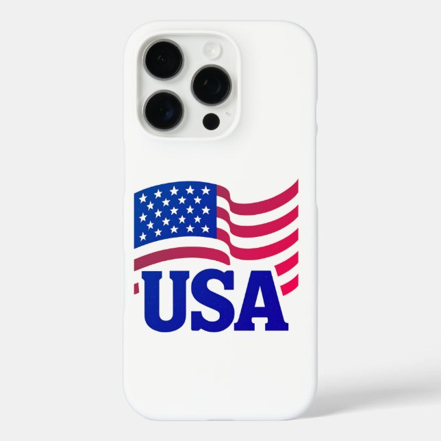 Funda iPhone 16 Pro Ola de Unidad de Estados Unidos (Reverso )