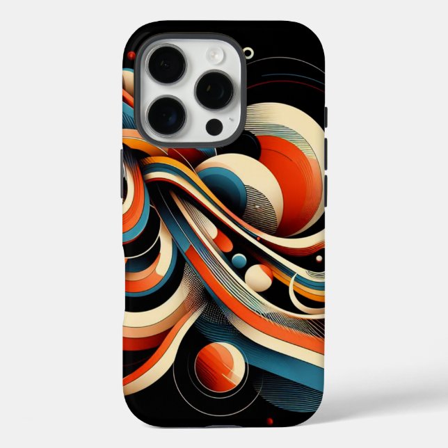Funda iPhone 16 Pro Órbita Cinética (Reverso )