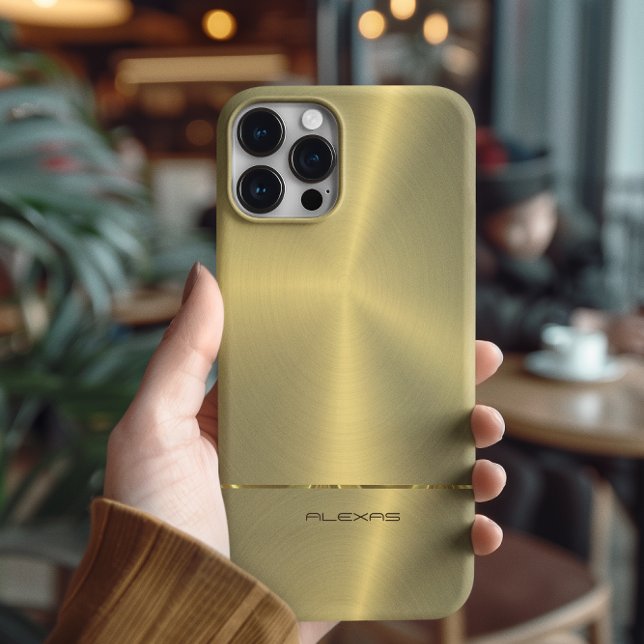 Funda iPhone 16 Pro Oro de imitación brillante (Subido por el creador)