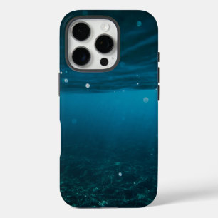 Funda iPhone 16 Pro Paisaje marino con playa, gran ola y caso de mar