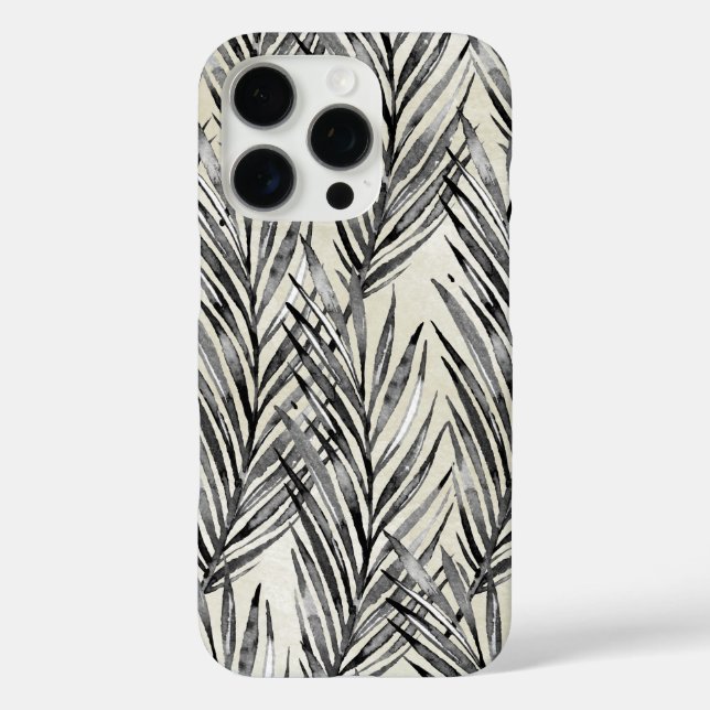Funda iPhone 16 Pro Palm Whisperer Hawai Tropical Neutral (Reverso )