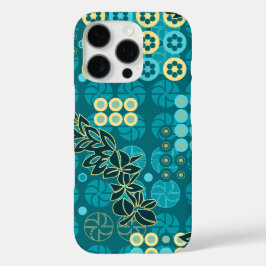 Funda iPhone 16 Pro Parque Goldengate Vintage Psicodelia Floral Verde 