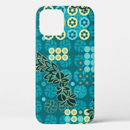 Funda iPhone 16 Pro Parque Goldengate Vintage Psicodelia Floral Verde