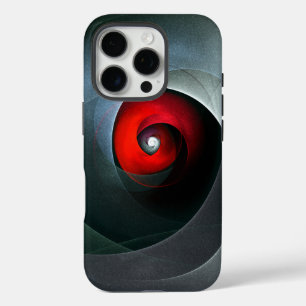 Funda iPhone 16 Pro Patrón De Arte Resumen Artístico Moderno De Swirl