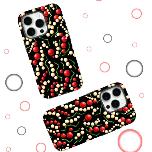 Funda iPhone 16 Pro Patrón de burbujas (Subido por el creador)