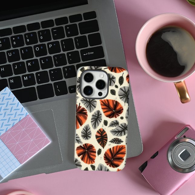 Funda iPhone 16 Pro Patrón de Hojas de Otoño (Subido por el creador)
