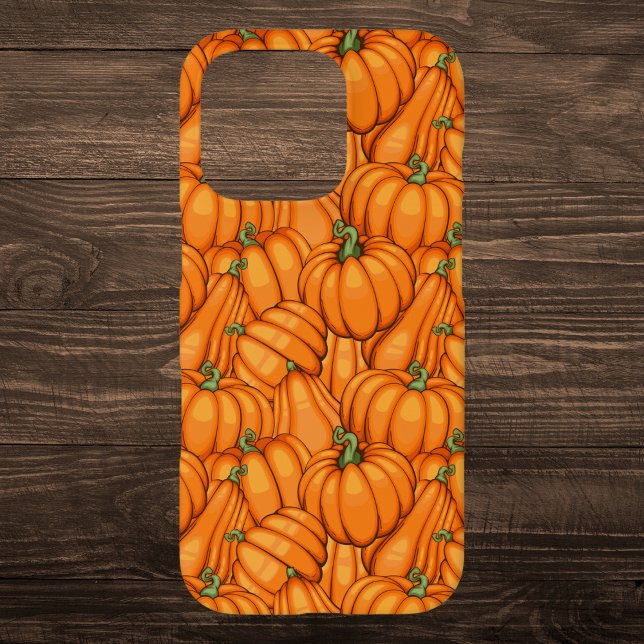 Funda iPhone 16 Pro Patrón de parche de calabaza vibrante (Subido por el creador)