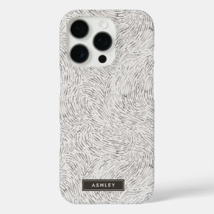 Funda iPhone 16 Pro Patrón de piel de animales salvajes