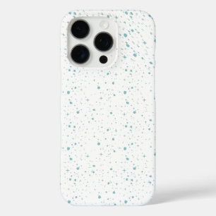 Funda iPhone 16 Pro Patrón de Snowmans y Snowflakes Seamless