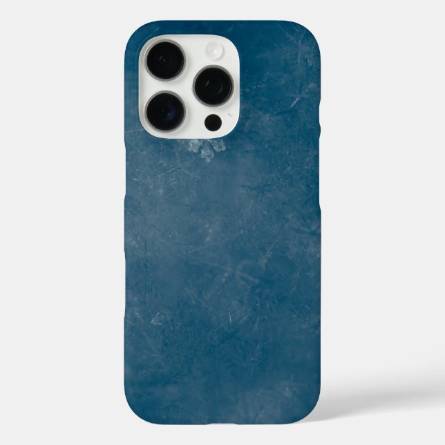 Funda iPhone 16 Pro Patrón de Snowmans y Snowflakes Seamless (Reverso )