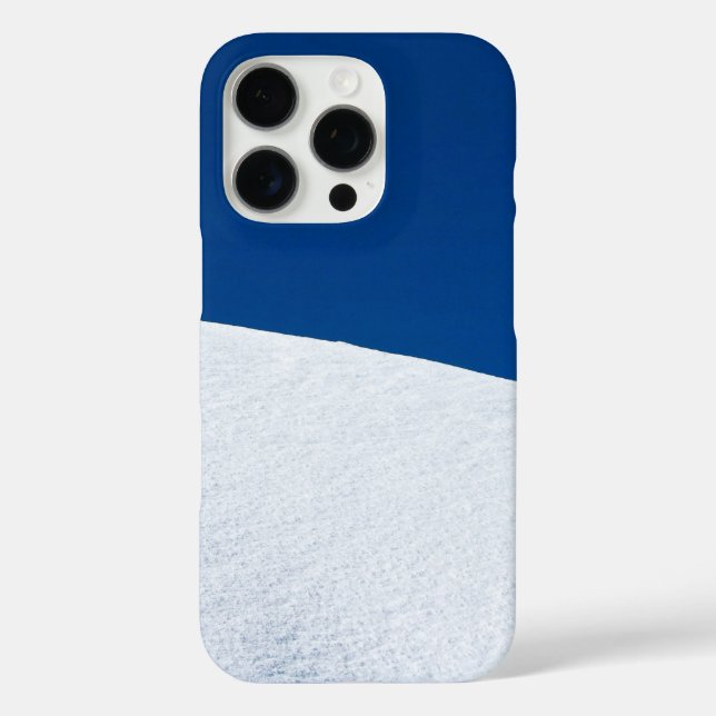 Funda iPhone 16 Pro Patrón de Snowmans y Snowflakes Seamless (Reverso )