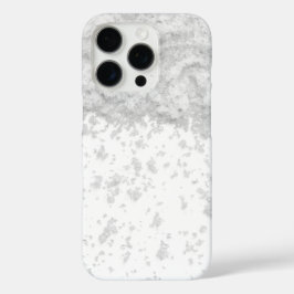 Funda iPhone 16 Pro Patrón de Snowmans y Snowflakes Seamless