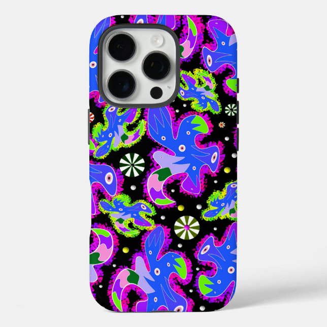 Funda iPhone 16 Pro Patterado (Reverso )