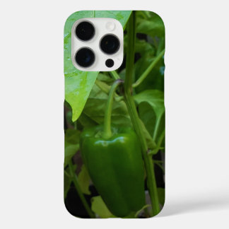 Funda iPhone 16 Pro Peppers verdes