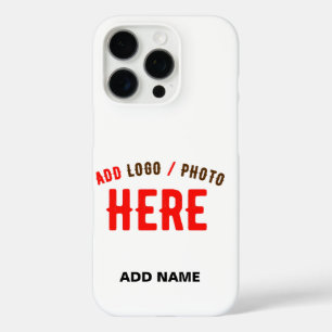 FUNDA iPhone 16 PRO PERSONALIZABLE MODERNO ESTILO BLANCO VERIFICADO MA