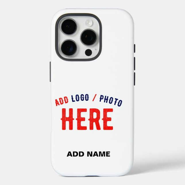 FUNDA iPhone 16 PRO PERSONALIZABLE MODERNO ESTILO BLANCO VERIFICADO MA (Reverso )
