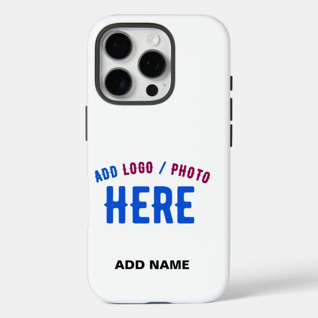 FUNDA iPhone 16 PRO PERSONALIZABLE MODERNO ESTILO BLANCO VERIFICADO MA (Reverso )