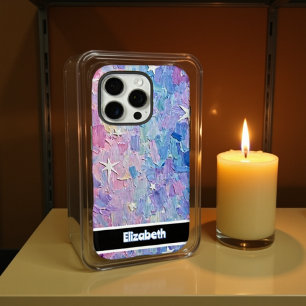 Funda iPhone 16 Pro Personalizable Starry Swirl
