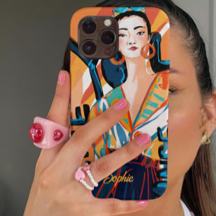 Funda iPhone 16 Pro Personalizado Damas Modernas En Las Que Vives Una 