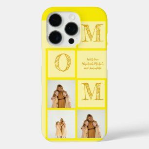 Funda iPhone 16 Pro Personalizado de estuche para iPhone amarillo pers
