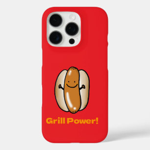 Funda iPhone 16 Pro Personalizado de Perro Caliente asado