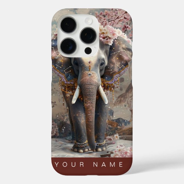 Funda iPhone 16 Pro Petales y truncos (Reverso )