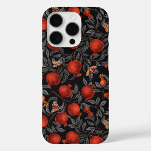 Funda iPhone 16 Pro Pomegranatos y motos de bella en rojo y gris