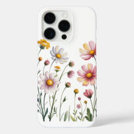 Funda iPhone 16 Pro Prado de flores silvestres 