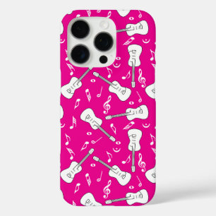 Funda iPhone 16 Pro Púa de guitarra Guitar Lines Music Notes