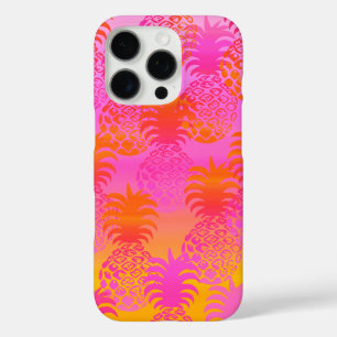 Funda iPhone 16 Pro Pukana Hawái Pineapple Sunset Blend Pink