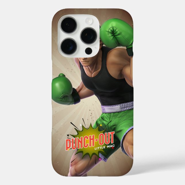 Funda iPhone 16 Pro Punch Out (Deporte de Boxeo) | (Reverso )