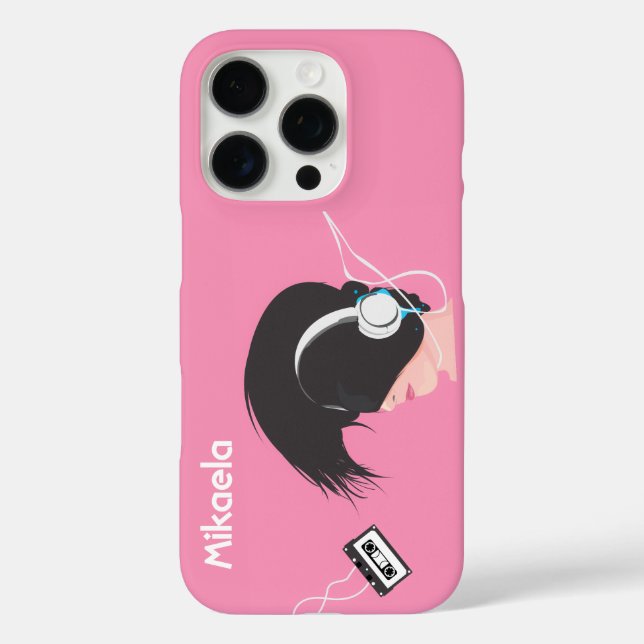 Funda iPhone 16 Pro Que la música tome el control (Reverso )